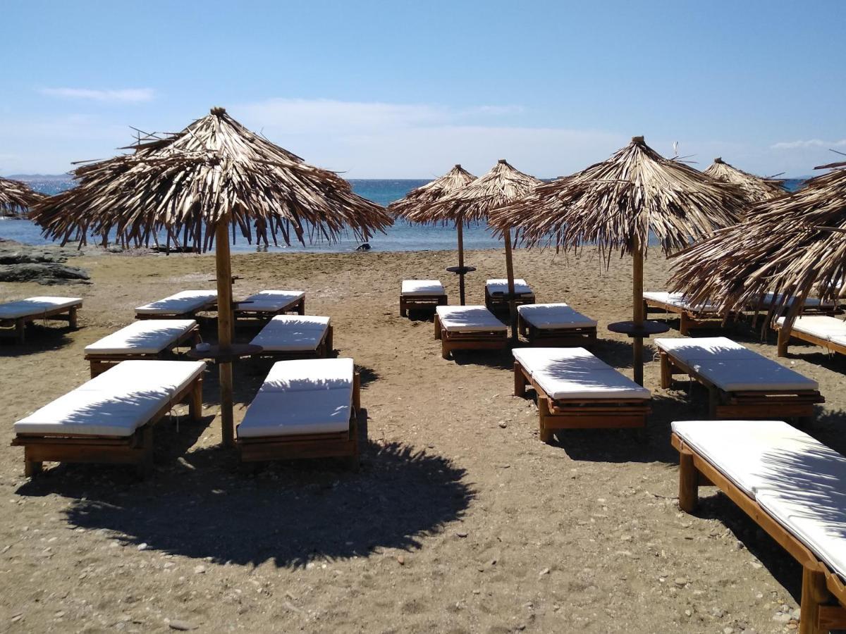 Nostos Beachfront Apartments & Studios Agios Ioannis  Esterno foto